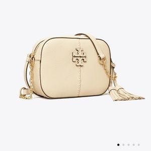 Tory Burch MCGRAW CAMERA BAG Brie